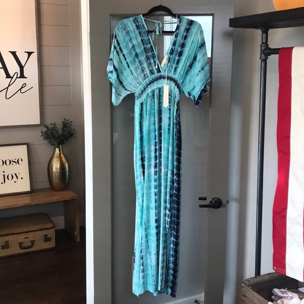Blue tie-dye dress Lovestitch